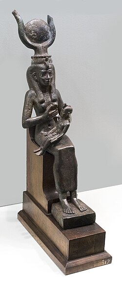 Isis with Horus child